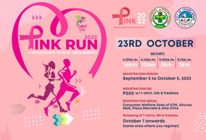 All set for Pink Run 2022