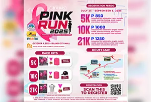 Pink Run 2025 fires off Oct. 5